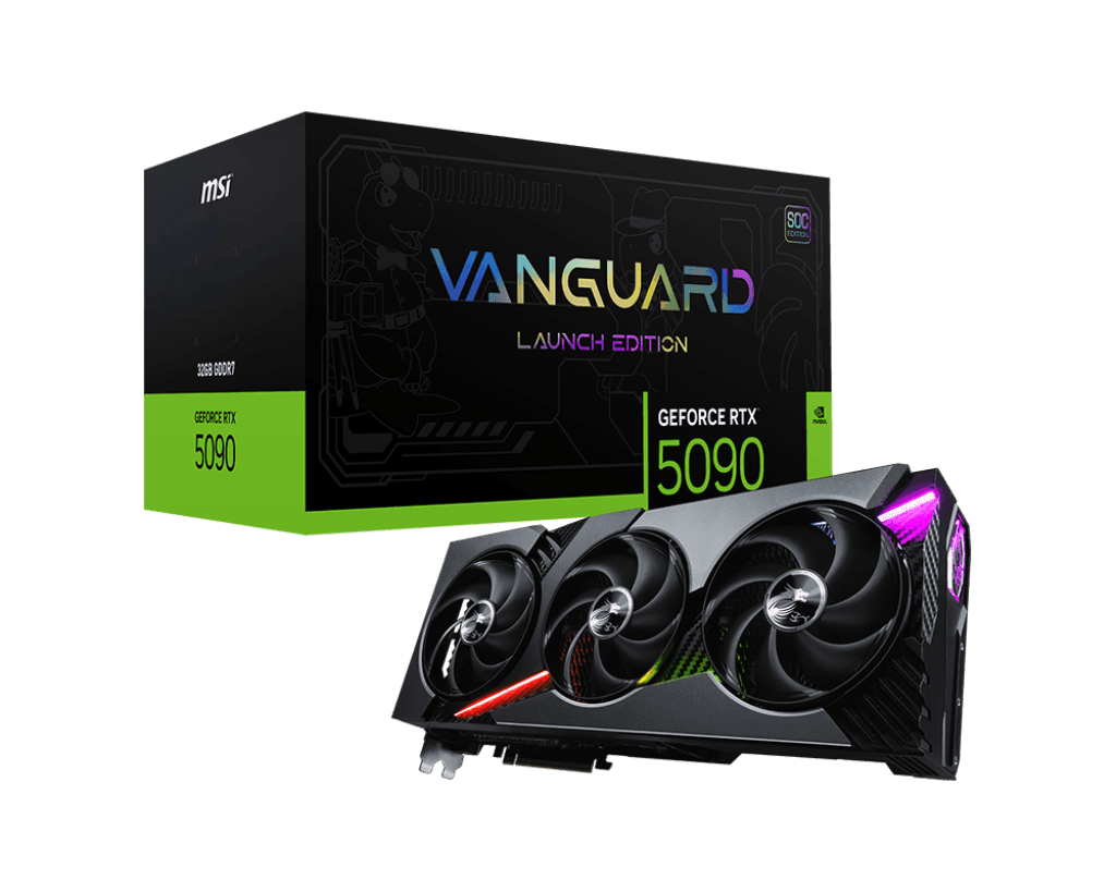 RTX 5090 MSI RTX 5090 Vanguard SOC Launch Edition