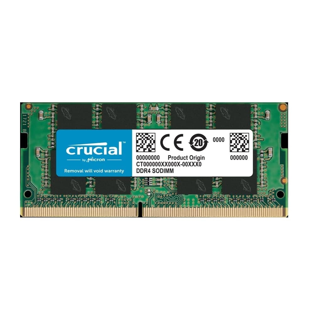 Crucial Basics 16GB DDR4 SO-DIMM Crucial Basics 16GB (1x16GB) DDR4 SO-DIMM 3200MHz CL22 Verde - CT16G4SFRA32A