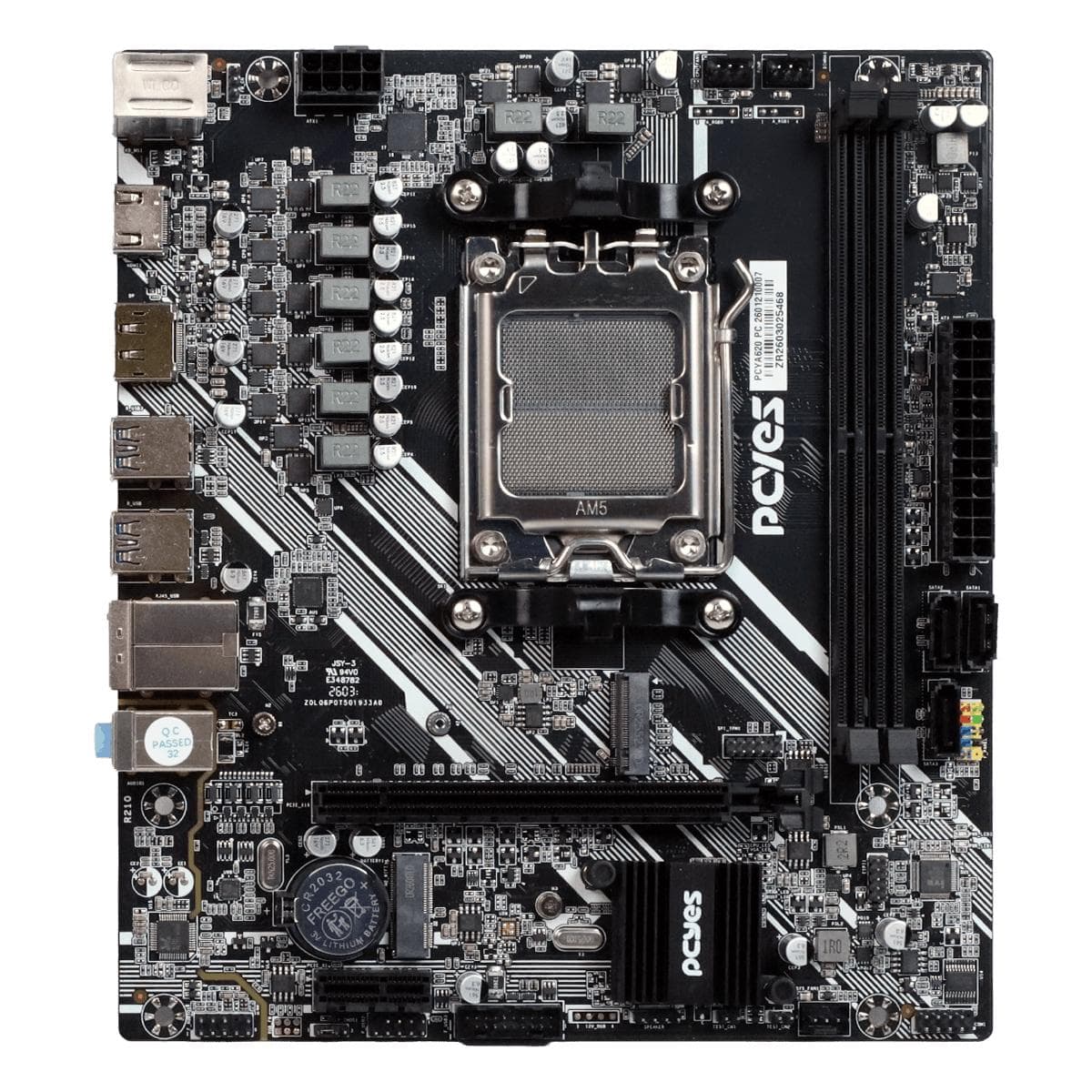 PCYES PCYA620-RZ964 AM5 Micro-ATX DDR5 PCYES PCYA620-RZ964 AM5 Micro-ATX DDR5