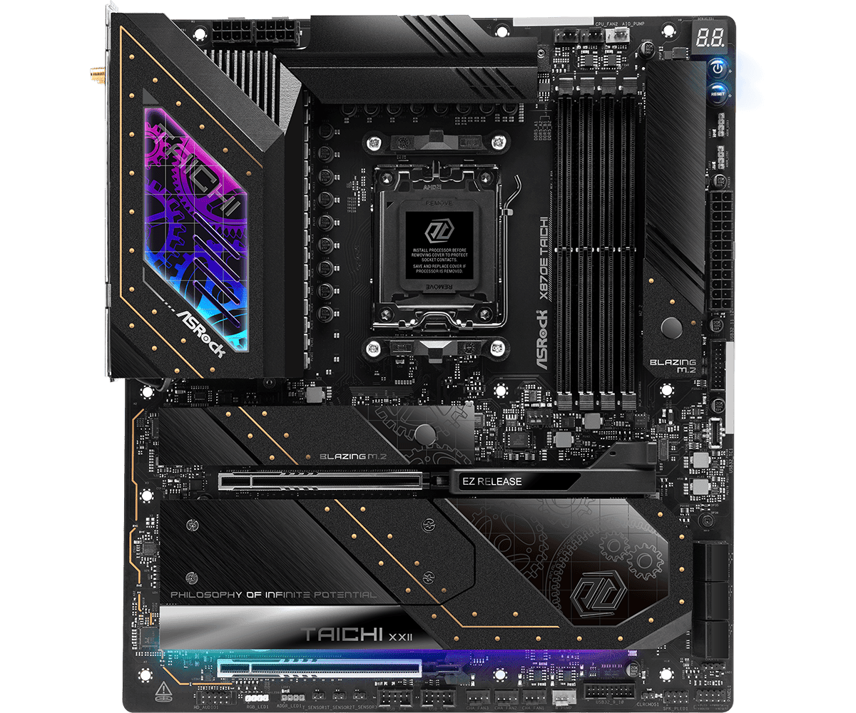 ASRock X870E Taichi AM5 E-ATX DDR5 WiFi ASRock X870E Taichi AM5 E-ATX DDR5 WiFi
