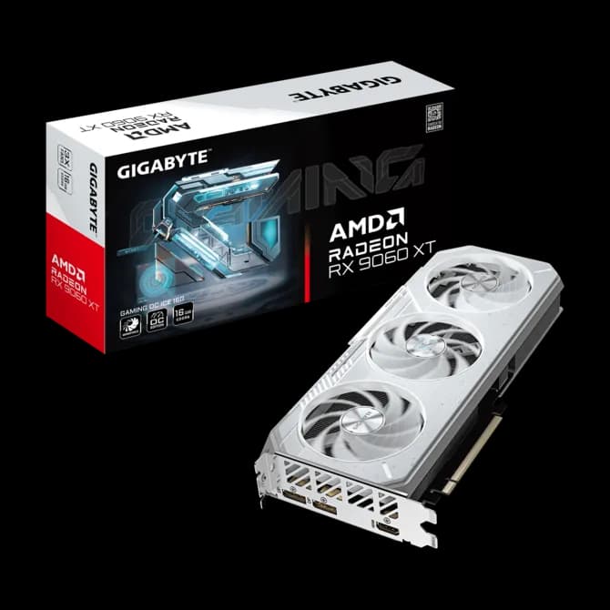 RX 9060 XT 16GB Gigabyte RX 9060 XT 16GB Gaming OC ICE