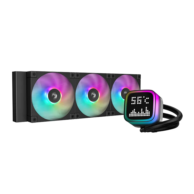 Water Cooler DeepCool LP360 360mm ARGB Water Cooler DeepCool LP360 360mm ARGB Preto - R-LP360-BKMSNC-G-1