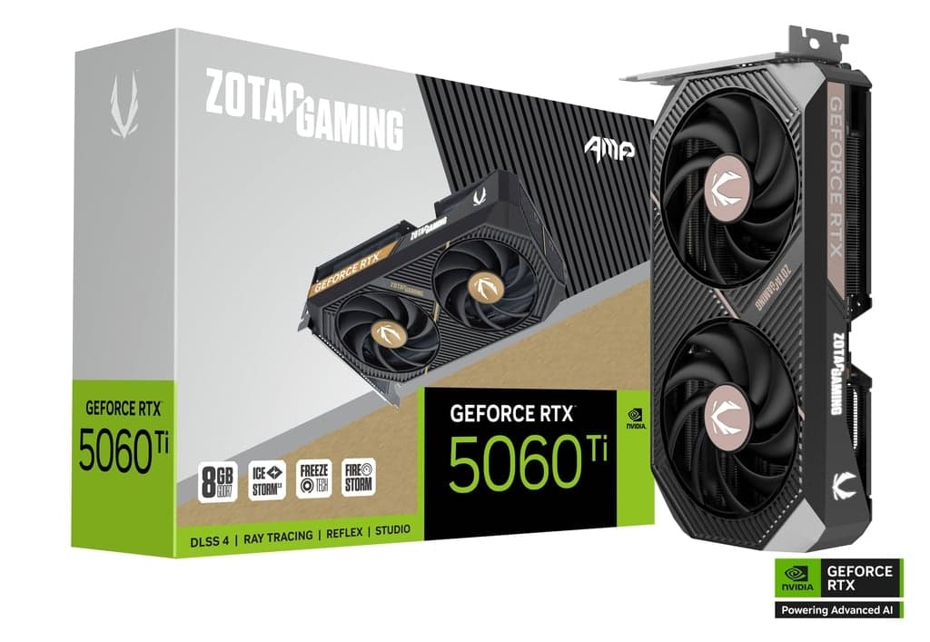RTX 5060 Ti 8GB ZOTAC RTX 5060 Ti 8GB AMP