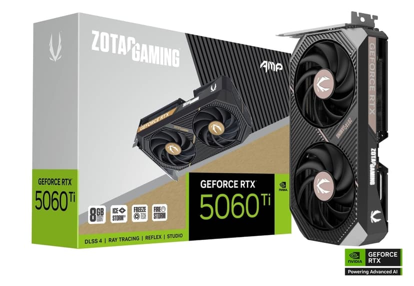 RTX 5060 Ti 8GB ZOTAC RTX 5060 Ti 8GB AMP