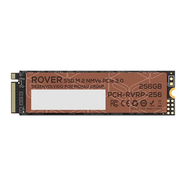 Pichau Rover 256GB SSD NVMe Gen 3 - PCH-RVRP-256 Pichau Rover 256GB SSD NVMe Gen 3 - PCH-RVRP-256