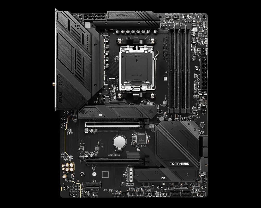 MSI MAG B650 Tomahawk WIFI AM5 ATX DDR5 MSI MAG B650 Tomahawk WIFI AM5 ATX DDR5
