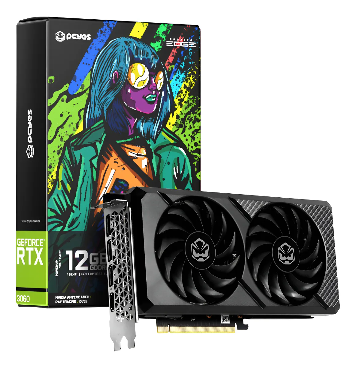RTX 3060 12GB PcYes RTX 3060 12GB Projeto Edge