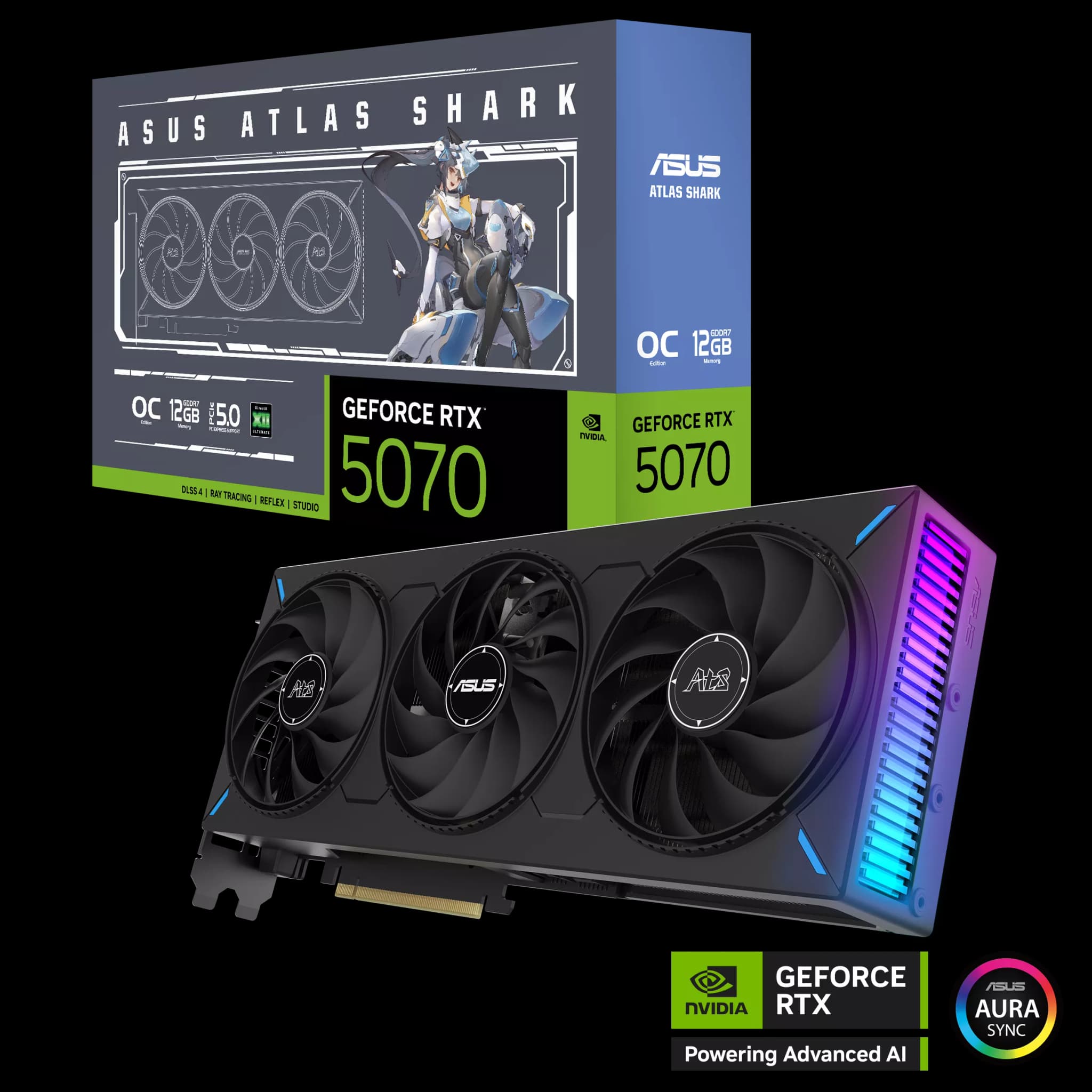 RTX 5070 ASUS RTX 5070 ATS OC