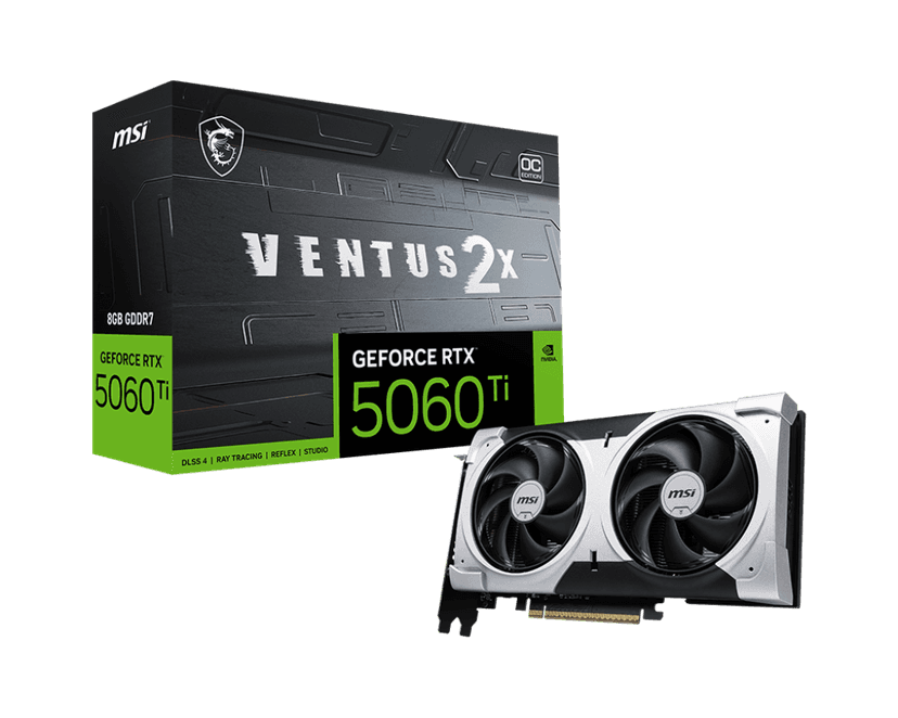 MSI RTX 5060 Ti 8GB Ventus 2X OC Plus