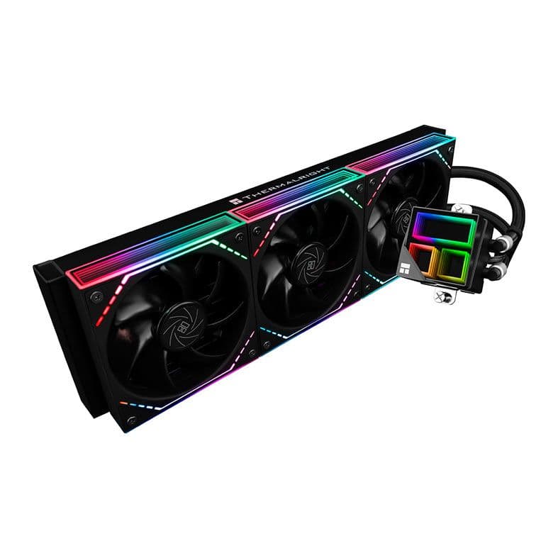 Water Cooler Thermalright Frozen Infinity 360 360mm ARGB Water Cooler Thermalright Frozen Infinity 360 360mm ARGB Preto - TR-FI-360-BK-ARGB