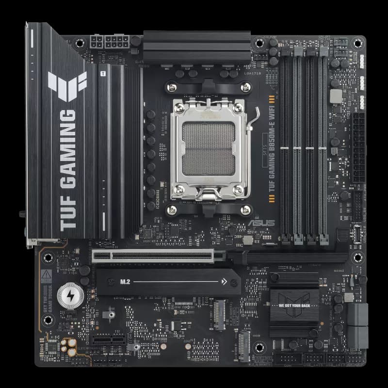 ASUS TUF Gaming B850M-E WIFI AM5 Micro-ATX DDR5 ASUS TUF Gaming B850M-E WIFI AM5 Micro-ATX DDR5