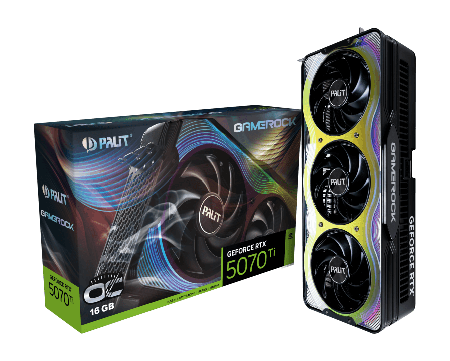 RTX 5070 Ti Palit RTX 5070 Ti GameRock OC