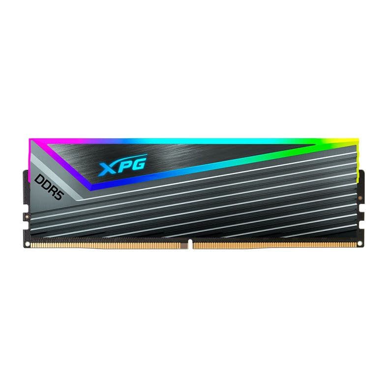 ADATA XPG Caster RGB 16GB (1x16GB) DDR5 ADATA XPG Caster RGB 16GB (1x16GB) DDR5 6400MHz CL32 Cinza -  AX5U6400C3216G-CCARGY