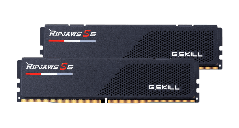 G.Skill Ripjaws S5 64GB (2x32GB) DDR5 5600MHz CL36 Preto - F5-5600J3636D32GX2-RS5K