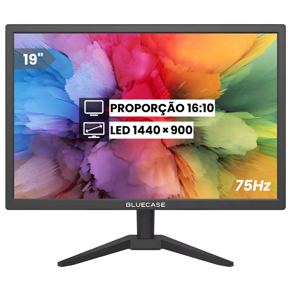 Bluecase 19" WXGA+ 75Hz TN - BM19X1HVW Bluecase 19" WXGA+ 75Hz TN - BM19X1HVW