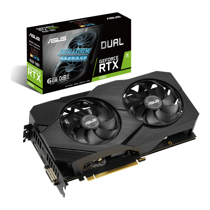 RTX 2060 6GB ASUS RTX 2060 6GB Dual EVO