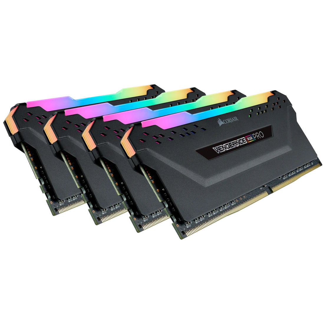 Corsair Vengeance RGB Pro 32GB (4x8GB) DDR4 3000MHz CL16 Preto - CMW32GX4M4D3600C16