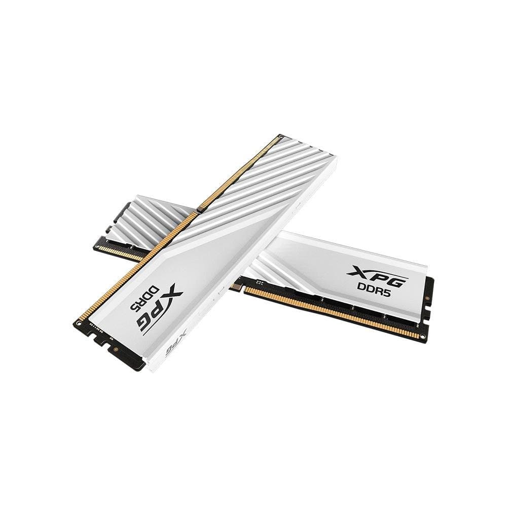 ADATA XPG Lancer Blade 32GB (2x16GB) DDR5 ADATA XPG Lancer Blade 32GB (2x16GB) DDR5 6000MHz CL48 Branco - AX5U6000C4816G-DTLABWH