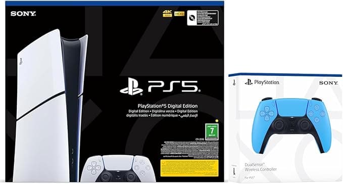 PlayStation 5 - Digital PlayStation 5 Slim 1TB - Digital + 2 Controles