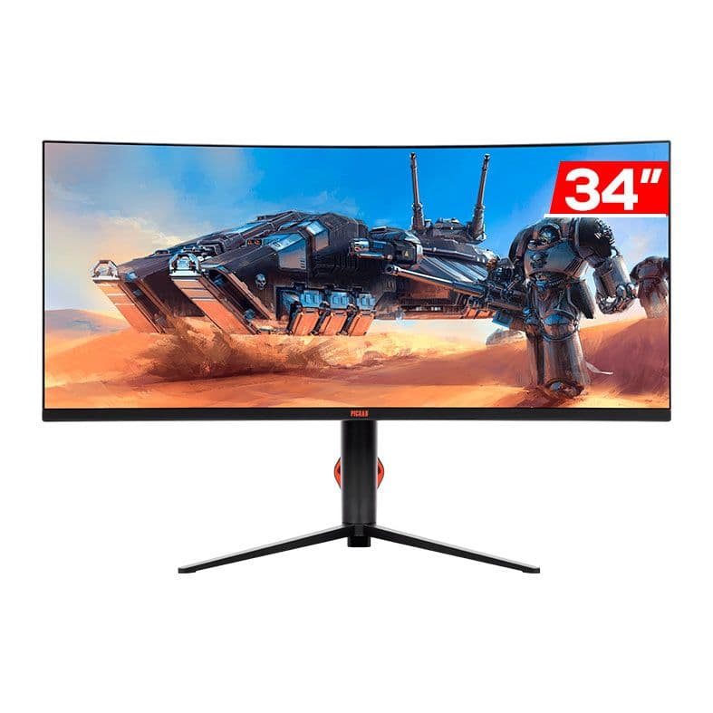 Pichau Nexus Wide S34 34" UWQHD 165Hz VA - PG-NXSS34-BL01 Pichau Nexus Wide S34 34" UWQHD 165Hz VA - PG-NXSS34-BL01