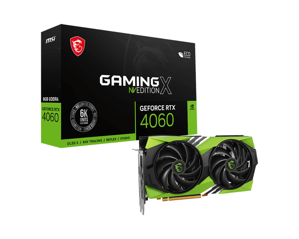 RTX 4060 MSI RTX 4060 Gaming X NV