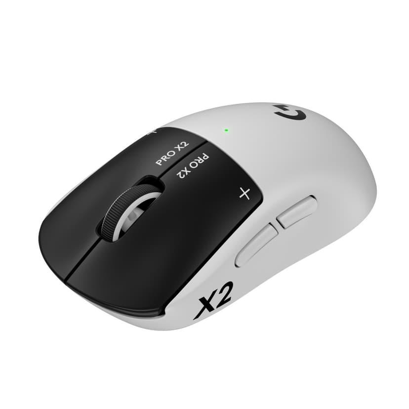 Logitech G PRO X2 SUPERSTRIKE LIGHTSPEED Sem Fio 44000 DPI Preto Branco - 910-007775