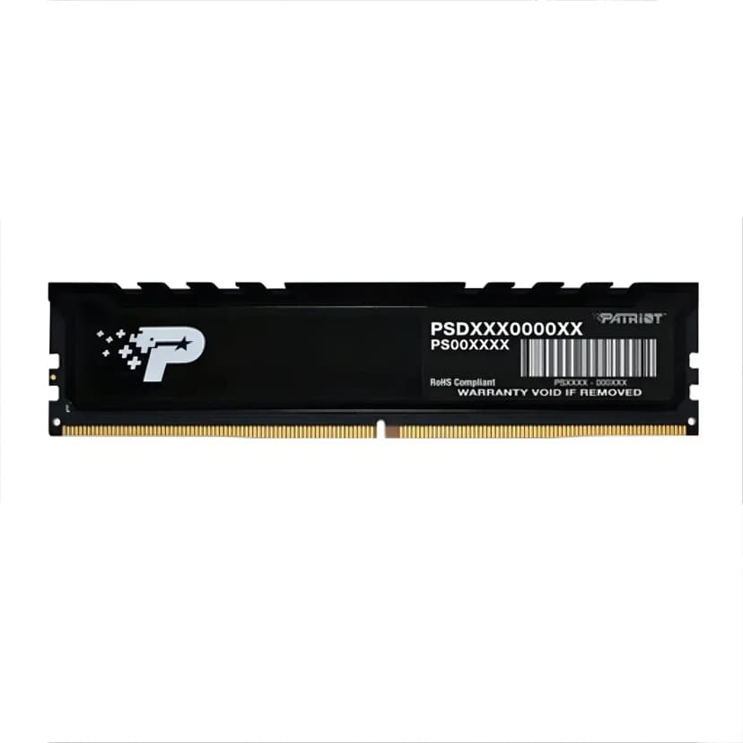 Patriot Signature Premium 16GB (1x16GB) DDR5 5200MHz CL42 Preto - PSP516G520081H1