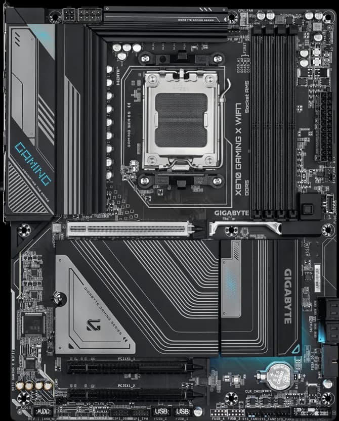 Gigabyte X870 Gaming X WIFI7 AM5 ATX DDR5 Gigabyte X870 Gaming X WIFI7 AM5 ATX DDR5