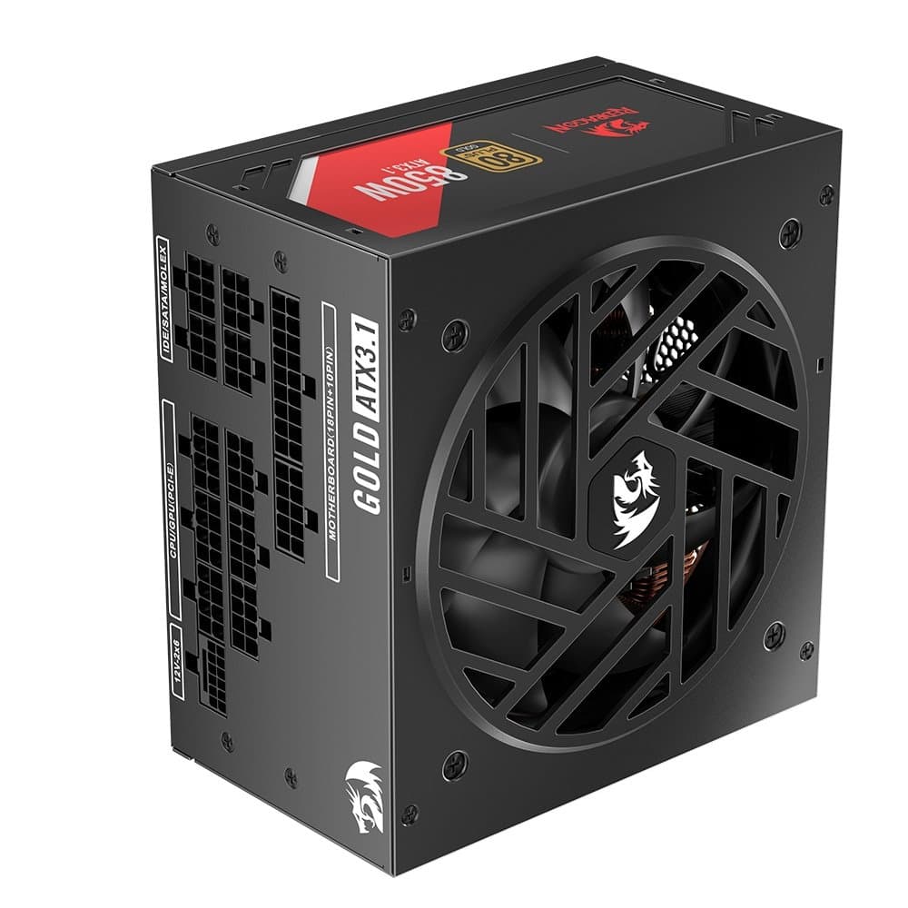 Redragon RGMS 850W 80 Plus Gold Modular ATX 3.1 - GC-MS01 Redragon RGMS 850W 80 Plus Gold Modular ATX 3.1 - GC-MS01