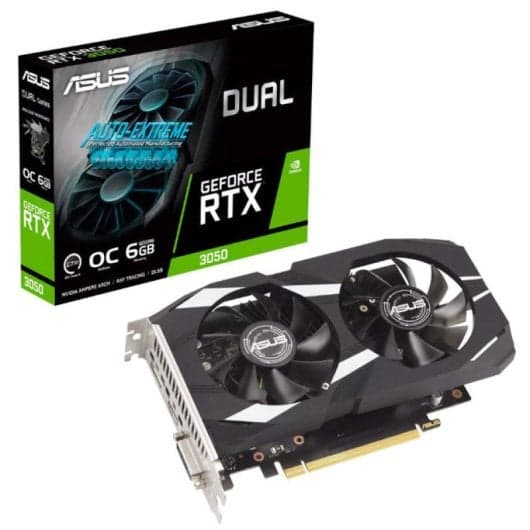 ASUS RTX 3050 8GB Dual