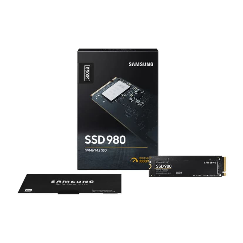 Samsung 980 500GB SSD NVMe Gen 3 - MZ-V8V500B/AM