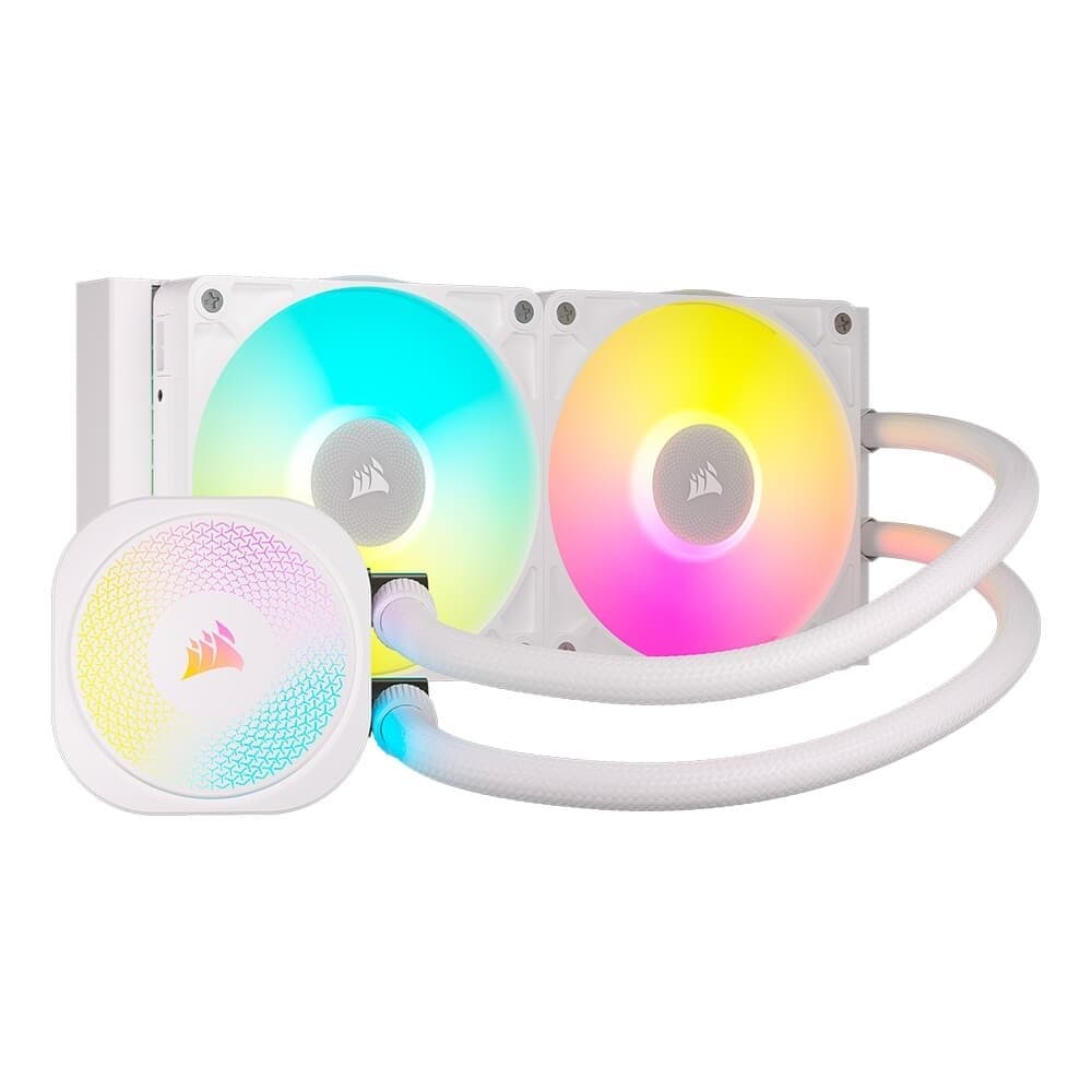 Water Cooler Corsair iCUE LINK TITAN 240 RX RGB AIO 240mm RGB Water Cooler Corsair iCUE LINK TITAN 240 RX RGB AIO 240mm RGB Branco - CW-9061020-WW