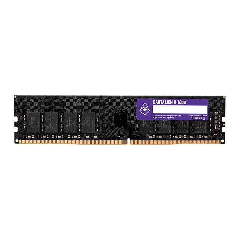 Mancer Dantalion X 16GB (1x16GB) DDR4 2666MHz CL19 Preto - MCR-DTLX-16GB