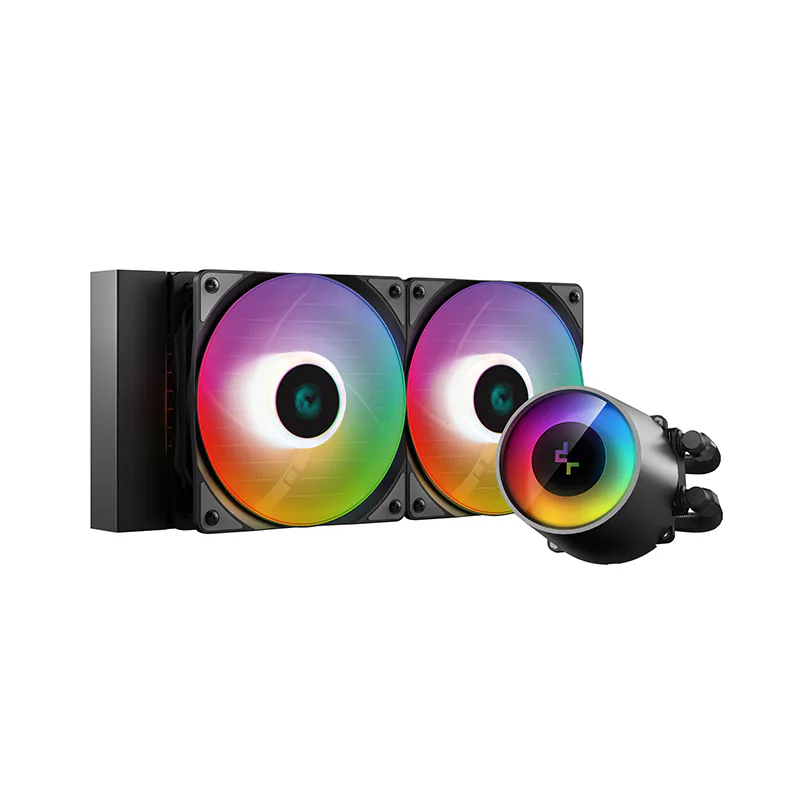 Water Cooler DeepCool Castle 240 V2 240mm RGB Water Cooler DeepCool Castle 240 V2 240mm RGB Preto - DP-GS-H12AR-CSL240V2
