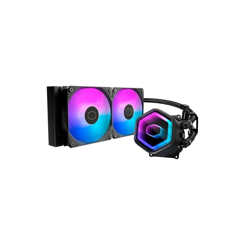 Water Cooler Cooler Master MasterLiquid ML360 Core II 360mm ARGB Preto - MLW-D36M-A18PA-R1