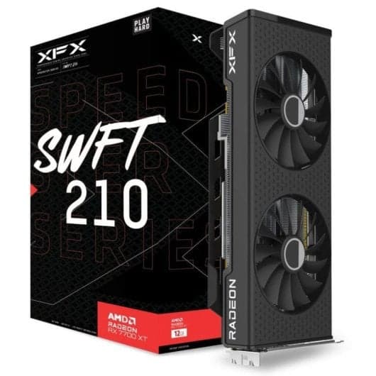 RX 7700 XT XFX RX 7700 XT Speedster SWFT210
