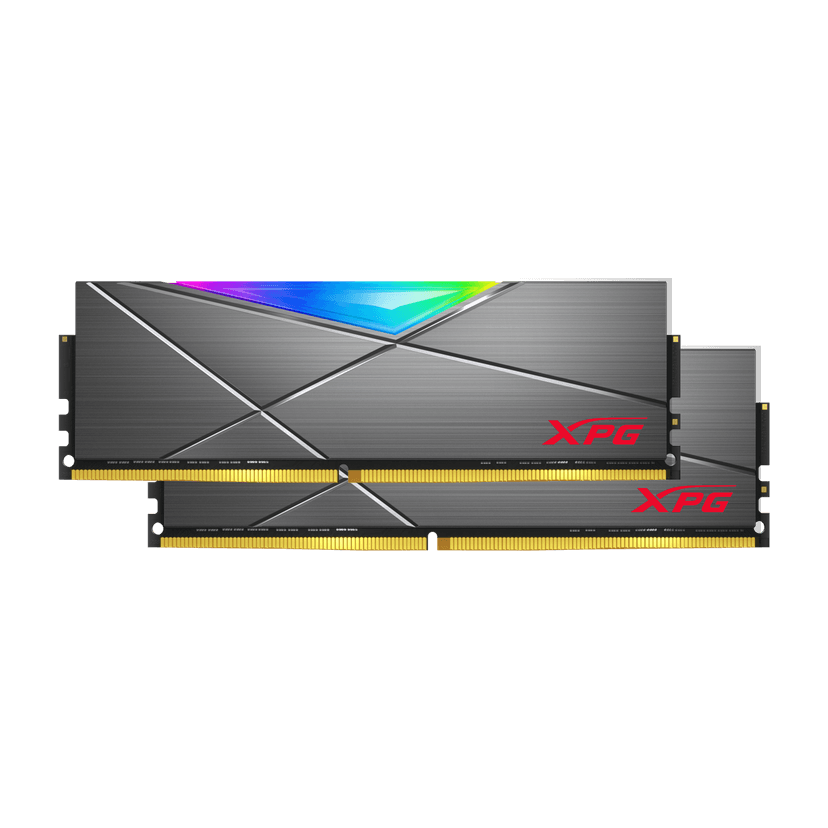 ADATA XPG Spectrix D50 RGB 32GB (2x16GB) DDR4 3200MHz CL16 Cinza - AX4U320016G16A-DT50