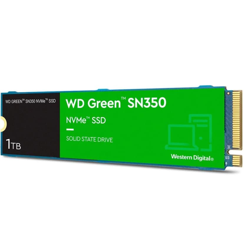 Western Digital WD Green SN350 1TB SSD NVMe Gen 3 - WDS100T3G0C