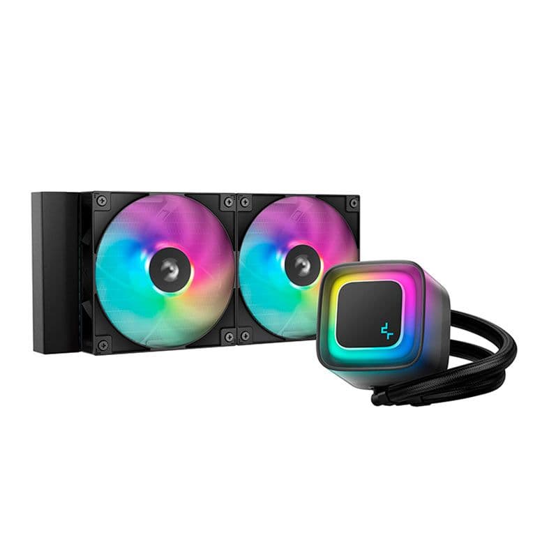 Water Cooler DeepCool LE240 V2 240mm ARGB Water Cooler DeepCool LE240 V2 240mm ARGB Preto - R-LE240-BKAMMC-G-2