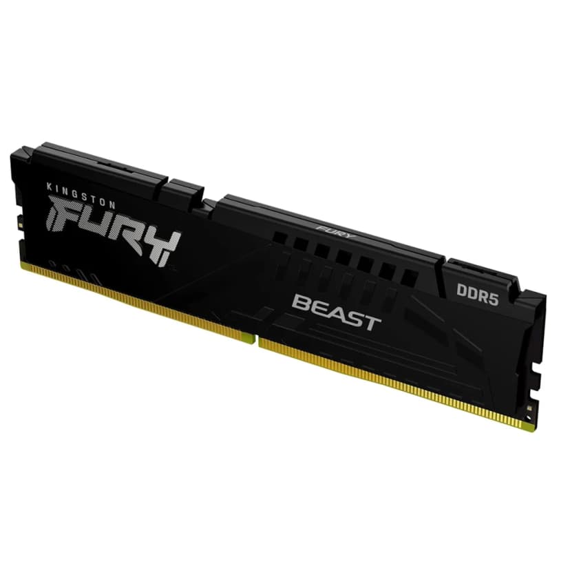Kingston Fury Beast 8GB (1x8GB) DDR5 5600MHz CL40 Preto - KF556C40BB-8