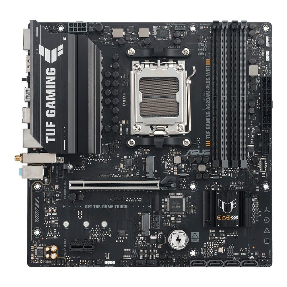 ASUS TUF Gaming A620M-PLUS WIFI AM5 Micro-ATX DDR5 ASUS TUF GAMING A620M-PLUS WIFI AM5 Micro-ATX DDR5
