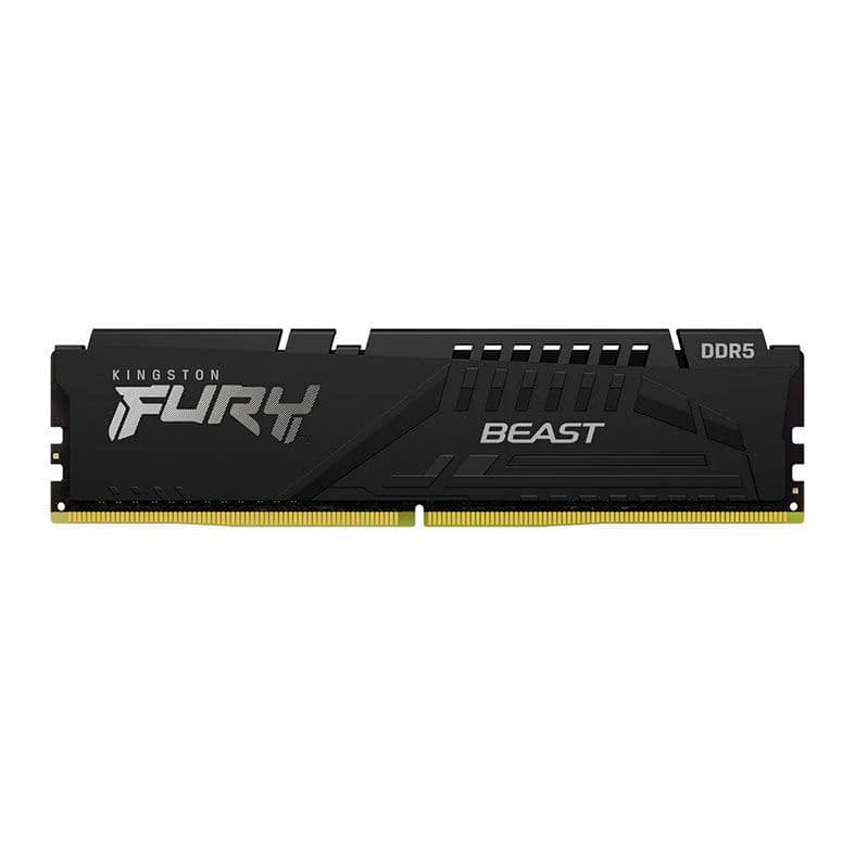 Kingston Fury Beast 64GB (1x64GB) DDR5 Kingston Fury Beast 64GB (1x64GB) DDR5 5600MHz CL36 Preto - KF556C36BBE-64