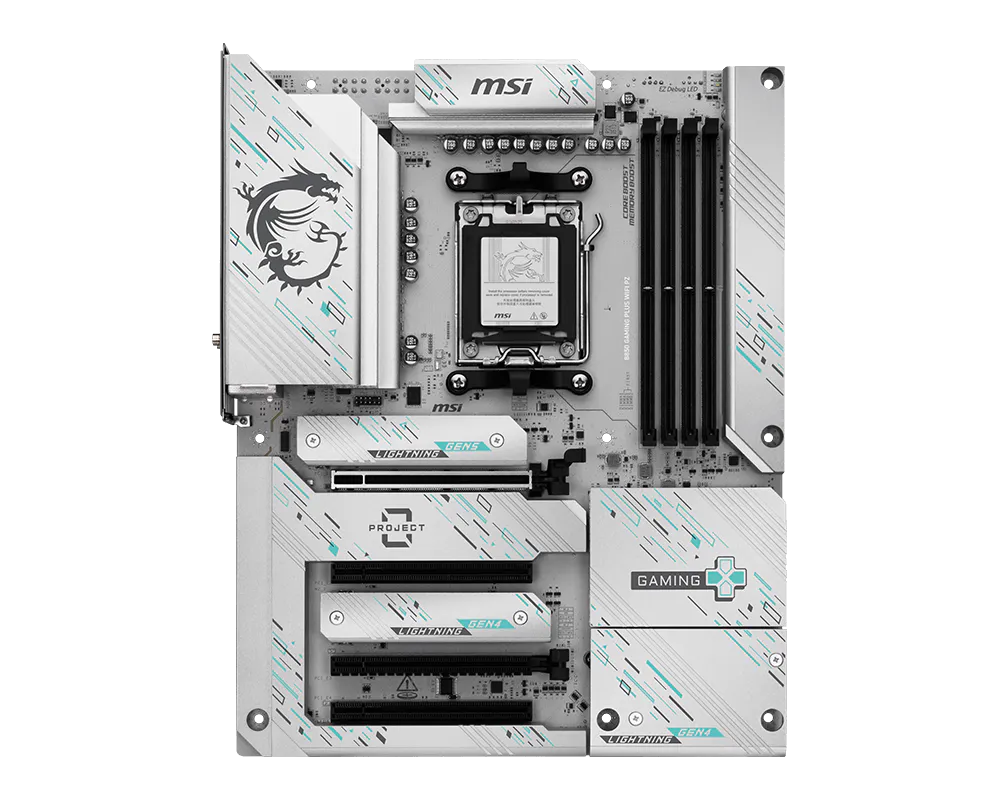 MSI B850 GAMING PLUS WIFI PZ AM5 ATX DDR5 MSI B850 GAMING PLUS WIFI PZ AM5 ATX DDR5