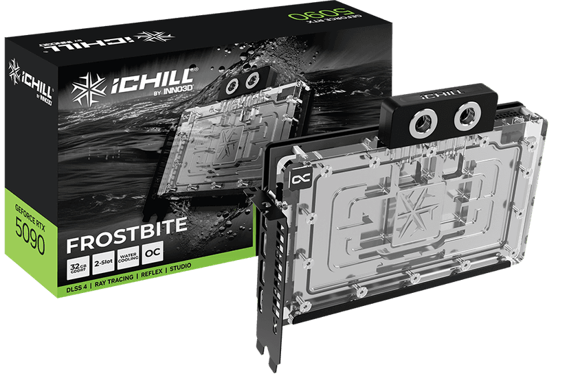 INNO3D RTX 5090 iCHILL Frostbite