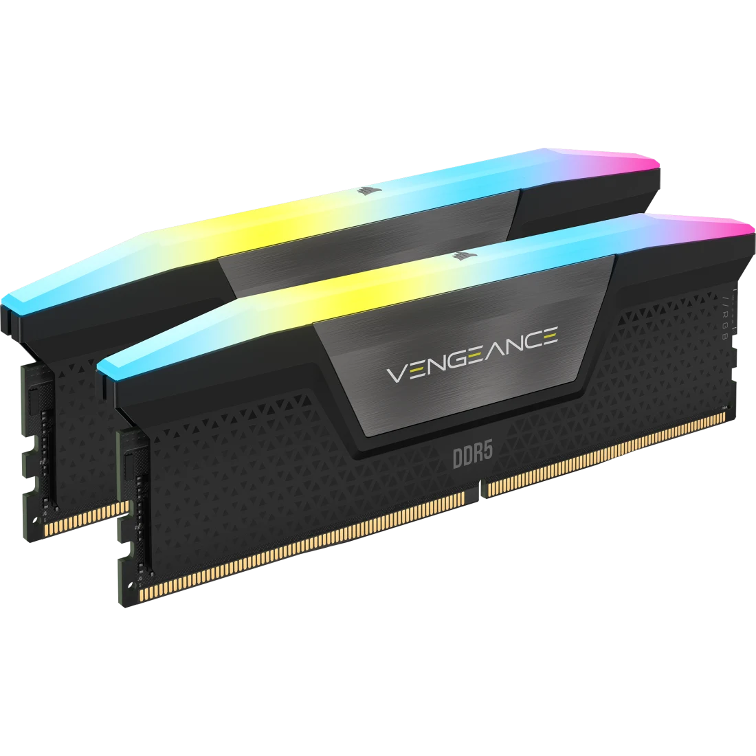 Corsair Vengeance RGB 96GB (2x48GB) DDR5 6600MHz CL32 Preto - CMH96GX5M2B6600C32