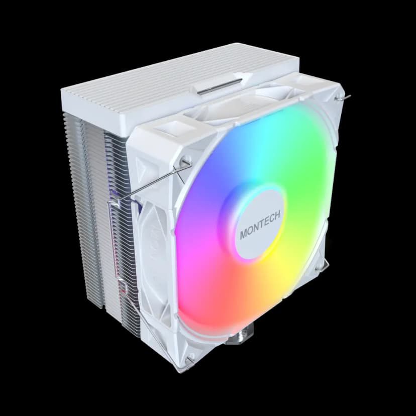 Air Cooler Montech NX400 ARGB Branco - NX400 ARGB WHITE