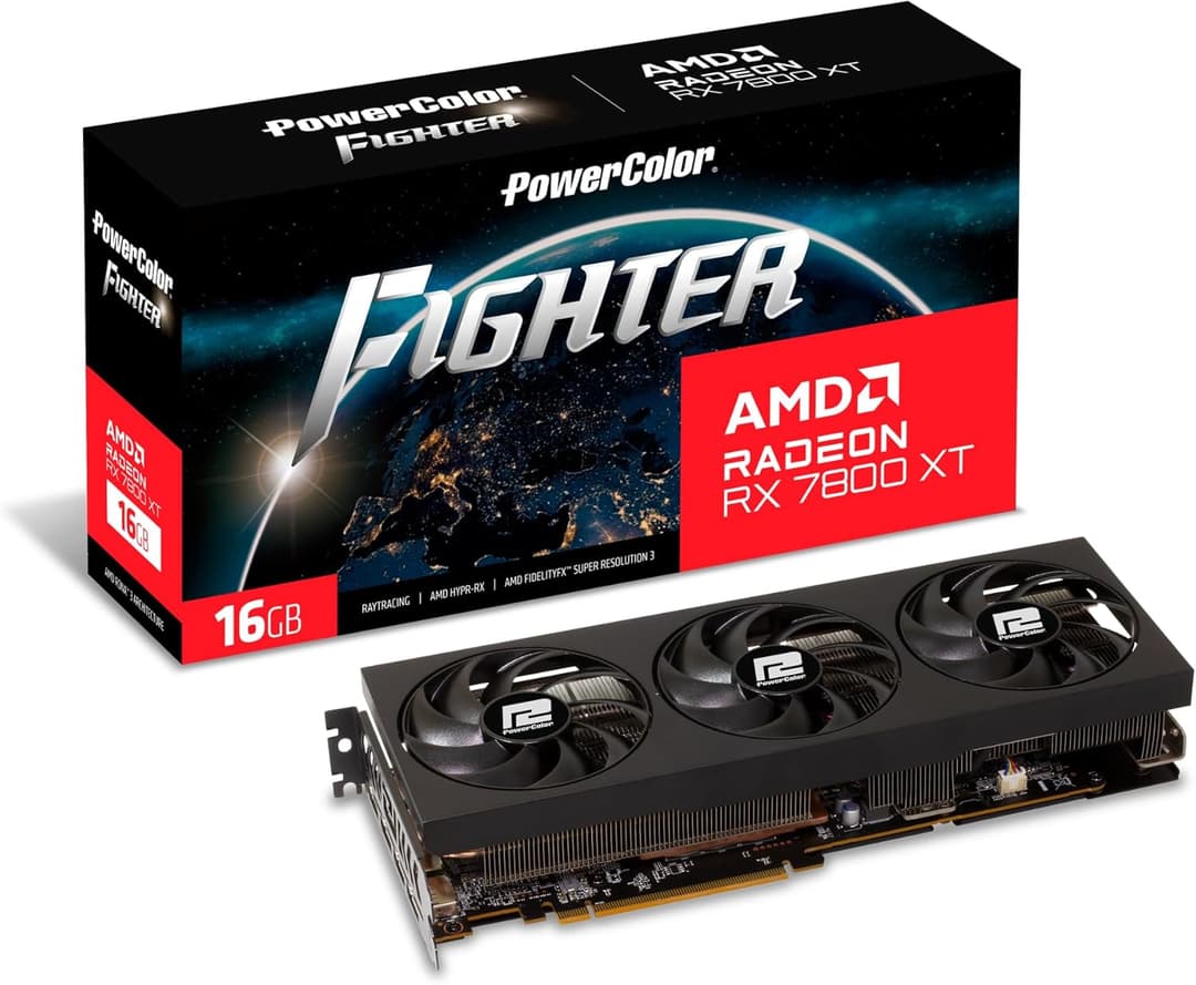 RX 7800 XT PowerColor RX 7800 XT Fighter
