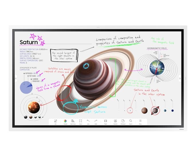 Samsung Flip 55" UHD 60Hz VA - LH55WMBWBGCXZA