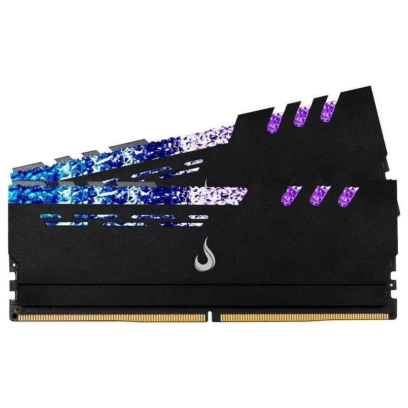 Rise Mode Zeus RGB 32GB (2x16GB) DDR5 6000MHz CL48 Preto - RM-D5-2X16G-6000ZE-ARGB-B