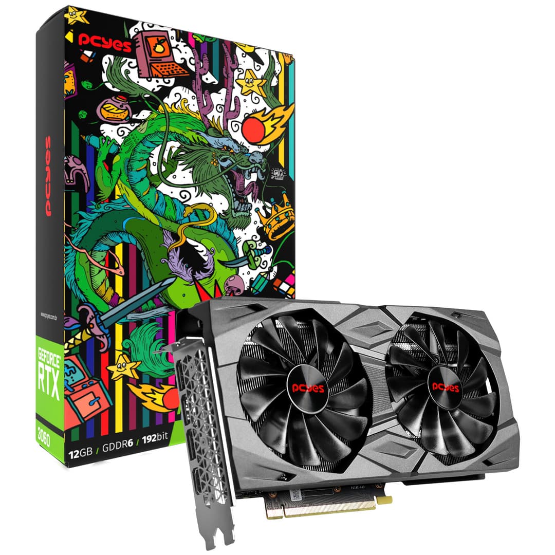 RTX 3060 12GB PcYes RTX 3060 12GB Graffiti Series